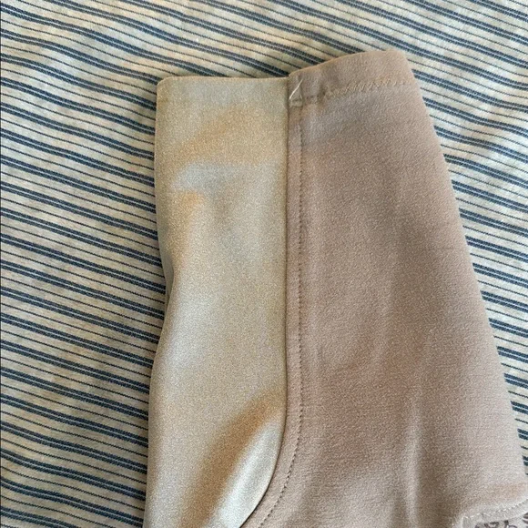 Piper by SmartPak Breeches Tan Paisley Silicone Grip Full Seat Riding Pants - Picture 15 of 16